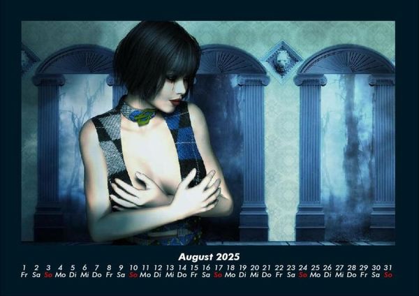 Produktbild: Mit Fantasy durch's Jahr 2025 Fotokalender DIN A4