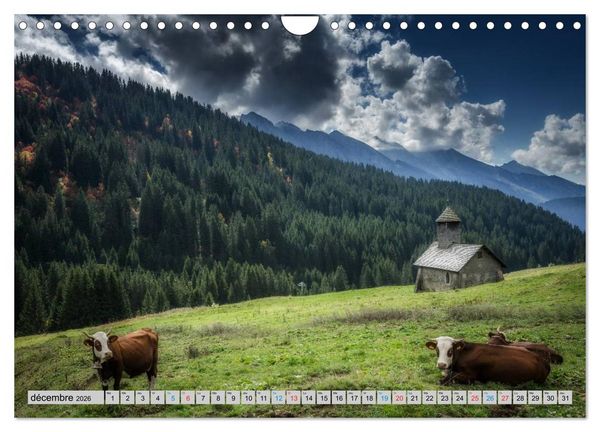 Produktbild: Un automne en Haute-Savoie (Calendrier mural 2026 DIN A4 vertical), CALVENDO calendrier mensuel