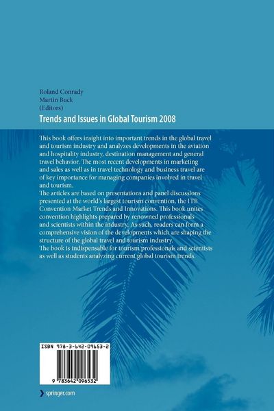 Produktbild: Trends and Issues in Global Tourism 2008