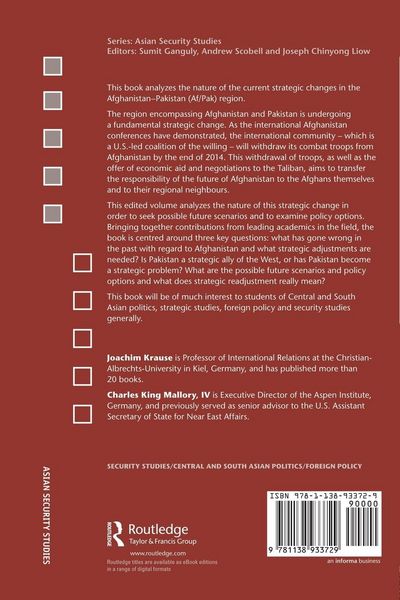 Produktbild: Afghanistan, Pakistan and Strategic Change
