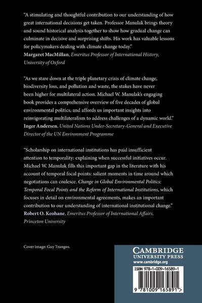 Produktbild: Change in Global Environmental Politics