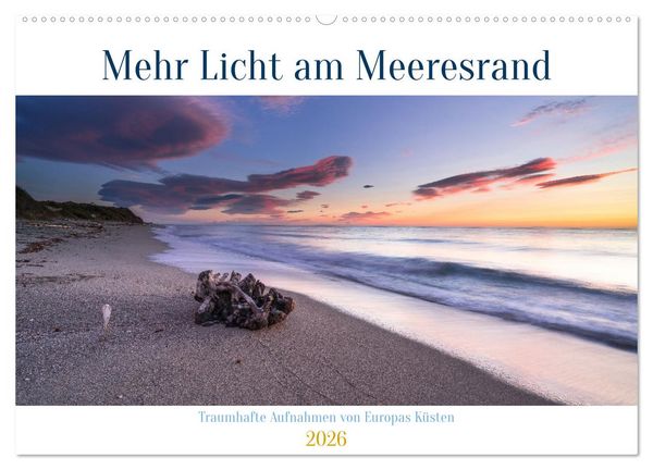 Produktbild: Mehr Licht am Meeresrand (Wandkalender 2026 DIN A2 quer), CALVENDO Monatskalender