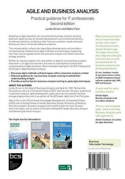 Produktbild: Agile and Business Analysis