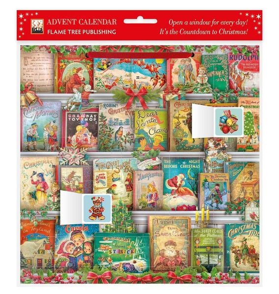 Produktbild: Christmas Bookshelf Advent Calendar (with Stickers)