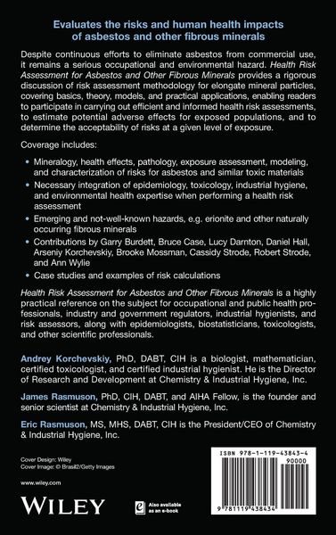 Produktbild: Health Risk Assessment for Asbestos and Other Fibrous Minerals