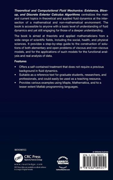Produktbild: Theoretical and Computational Fluid Mechanics