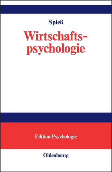 Produktbild: Wirtschaftspsychologie