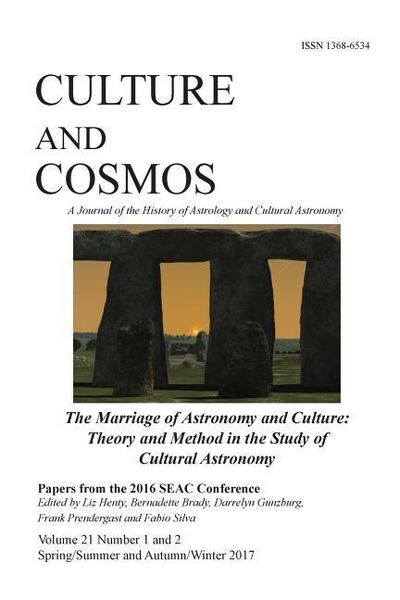 Produktbild: Culture and Cosmos Vol 21 1 and 2