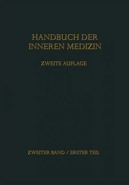 Produktbild: Handbuch der inneren Medizin