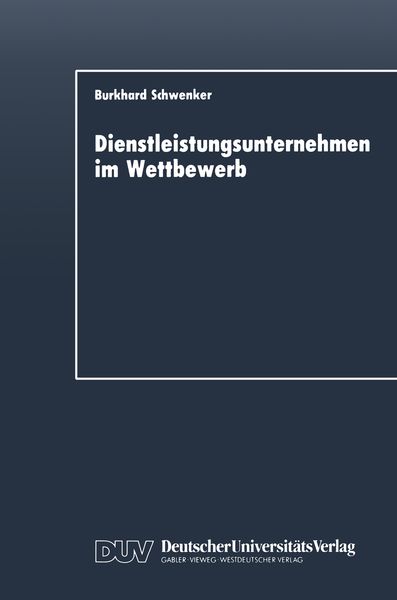 Produktbild: Dienstleistungsunternehmen im Wettbewerb