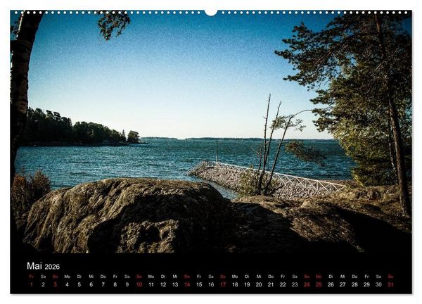 Produktbild: Finnland Sch&auml;renmeer (hochwertiger Premium Wandkalender 2026 DIN A2 quer), Kunstdruck in Hochglanz