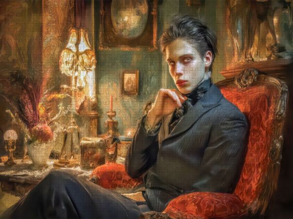 Produktbild: CALVENDO Puzzle Vampire | 1000 Teile Lege-Gr&ouml;&szlig;e 64x48cm Foto-Puzzle f&uuml;r gl&uuml;ckliche Stunden