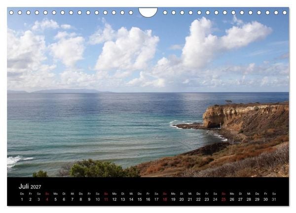 Produktbild: Kalifornien 2027 (Wandkalender 2027 DIN A4 quer), CALVENDO Monatskalender