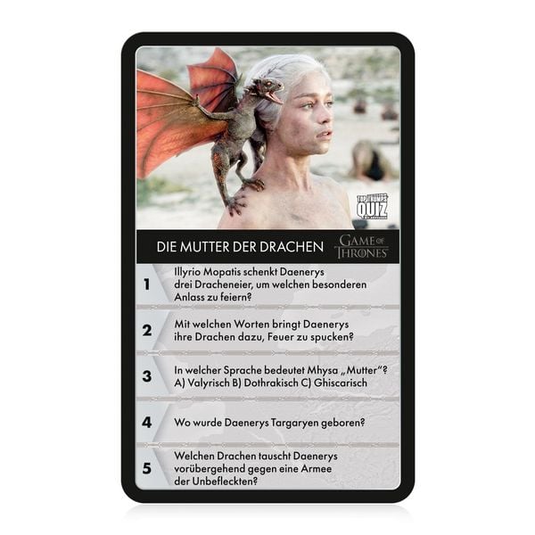 Produktbild: Quiz Game of Thrones
