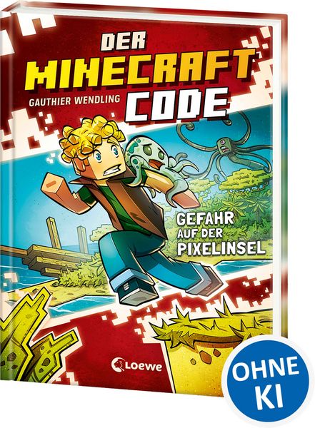 Produktbild: Der Minecraft Code (Band 2) - Gefahr auf der Pixelinsel