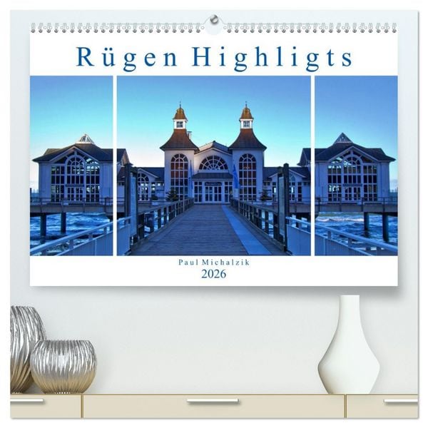 Produktbild: R&uuml;gen Highlights (hochwertiger Premium Wandkalender 2026 DIN A2 quer), Kunstdruck in Hochglanz