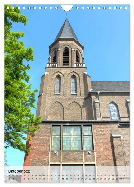 Produktbild: Kirchen in K&ouml;ln - Highlights und Geheimtipps (Wandkalender 2026 DIN A4 hoch), CALVENDO Monatskalender