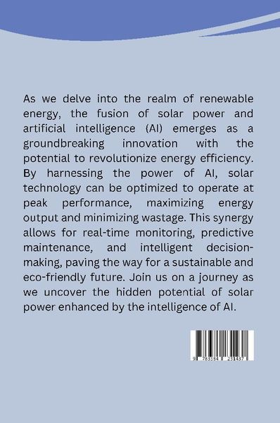 Produktbild: Solar Power's Hidden Potential: Unveiling the Power of AI for Maximum Efficiency