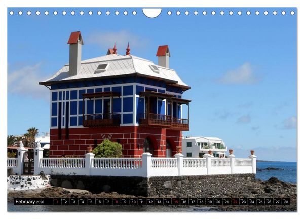 Produktbild: Lanzarote - Canary Islands (Wall Calendar 2026 DIN A4 landscape), CALVENDO 12 Month Wall Calendar