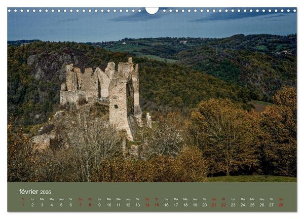 Produktbild: Bourbonnais en Auvergne (Calendrier mural 2026 DIN A3 vertical), CALVENDO calendrier mensuel