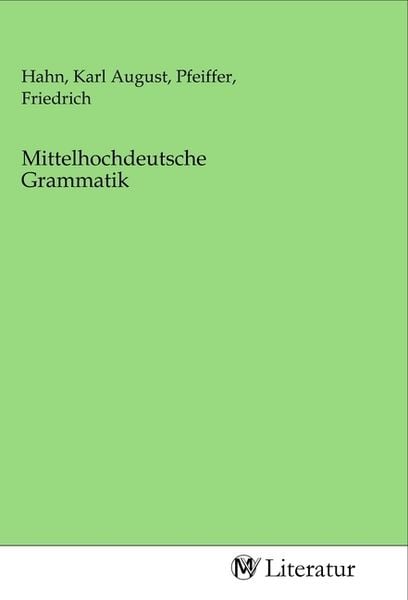 Produktbild: Mittelhochdeutsche Grammatik