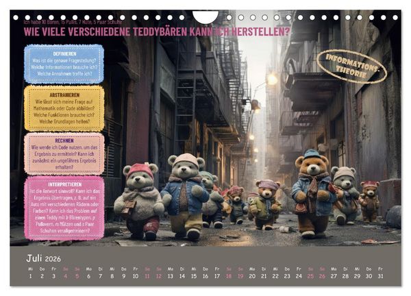 Produktbild: Mathe ist eigentlich doch ganz cool! (Wandkalender 2026 DIN A4 quer), CALVENDO Monatskalender