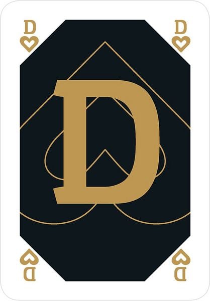 Produktbild: Spielkarten metallic