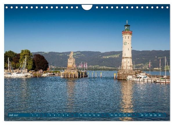 Produktbild: Bayern - Sehensw&uuml;rdigkeiten vom Allg&auml;u bis zum K&ouml;nigssee (Wandkalender 2027 DIN A4 quer), CALVENDO Monatskalender