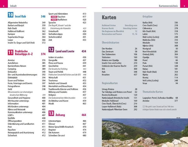 Produktbild: Reise Know-How Reisef&uuml;hrer Kroatien: Istrien und Kvarner Bucht