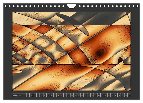 Produktbild: Art palette terre (Calendrier mural 2026 DIN A4 vertical), CALVENDO calendrier mensuel