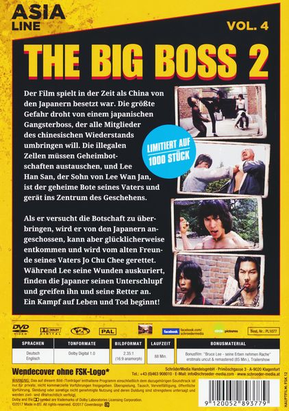 Produktbild: Big Boss 2 - Rache in Shanghai - Asia Line - Uncut [LE]