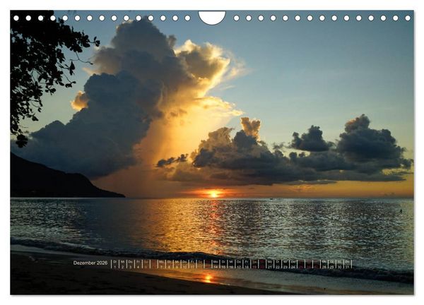 Produktbild: Seychellen - Inselparadiese Mah&eacute; La Digue Praslin (Wandkalender 2026 DIN A4 quer), CALVENDO Monatskalender