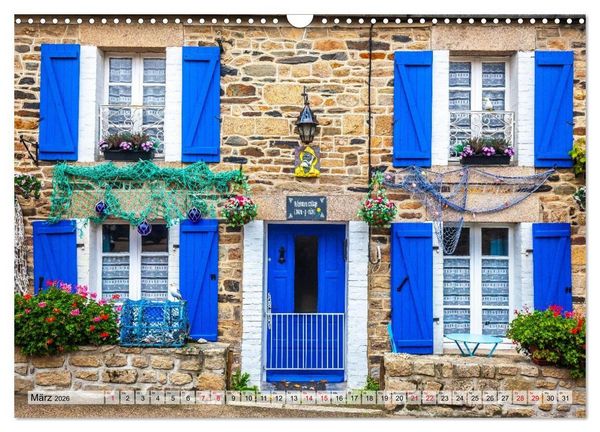 Produktbild: Reiseziel Bretagne (Wandkalender 2026 DIN A3 quer), CALVENDO Monatskalender