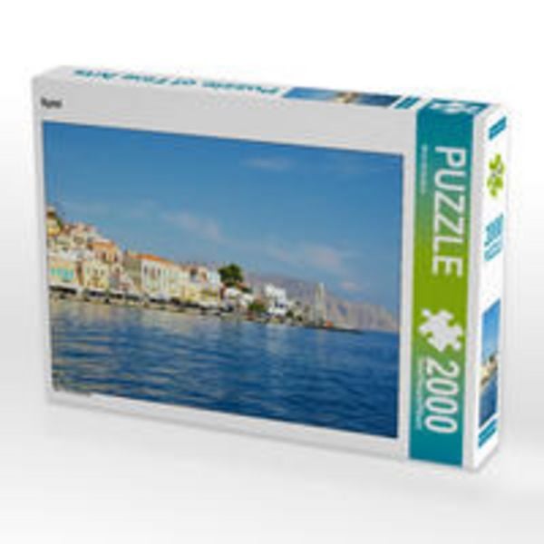 CALVENDO Puzzle Symi | 2000 Teile Lege-Größe 90 × 67 cm Foto-Puzzle für glückliche Stunden