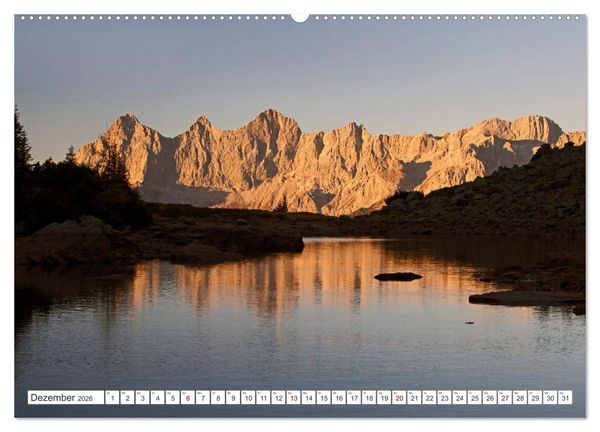 Produktbild: Ennstaler Bergseen in den Schladminger Tauern (hochwertiger Premium Wandkalender 2026 DIN A2 quer), Kunstdruck in Hochglanz