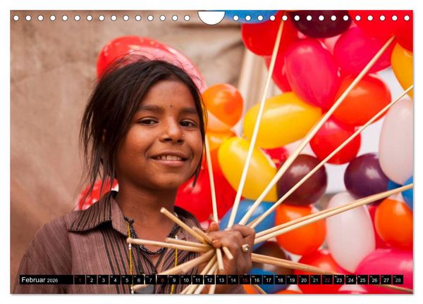 Produktbild: Rajasthan, Indien - Pushkar Mela (Wandkalender 2026 DIN A4 quer), CALVENDO Monatskalender