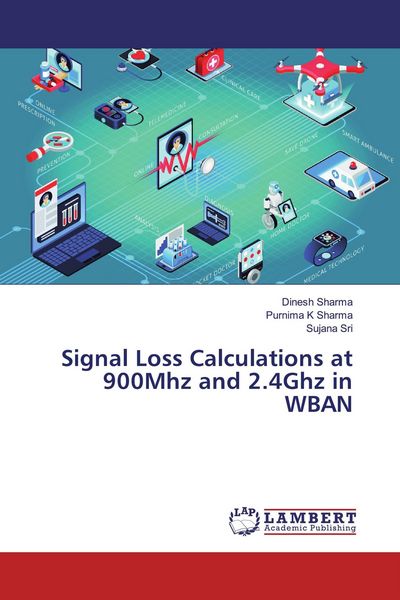 Produktbild: Signal Loss Calculations at 900Mhz and 2.4Ghz in WBAN