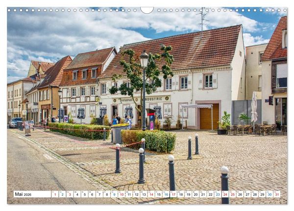 Produktbild: Haguenau - eine Perle im Nordelsass (Wandkalender 2026 DIN A3 quer), CALVENDO Monatskalender