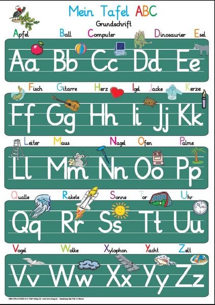 Produktbild: Mein Tafel-ABC in Grundschrift