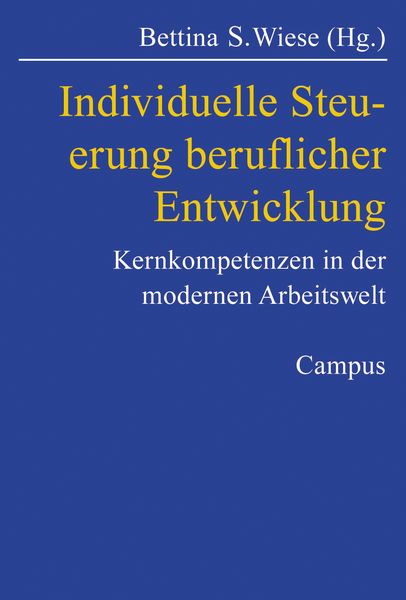 Produktbild: Individuelle Steuerung beruflicher Entwicklung