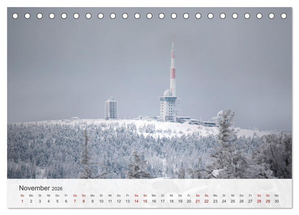 Produktbild: Sagenumwobener Harz (Tischkalender 2026 DIN A5 quer), CALVENDO Monatskalender