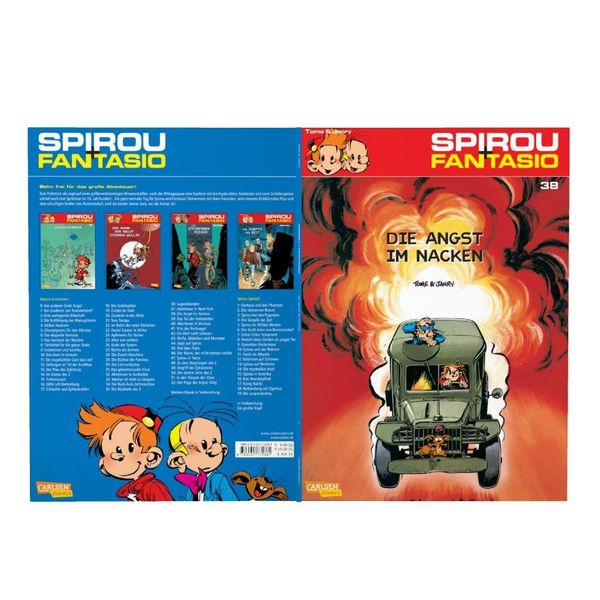 Produktbild: Spirou und Fantasio 38: Die Angst im Nacken