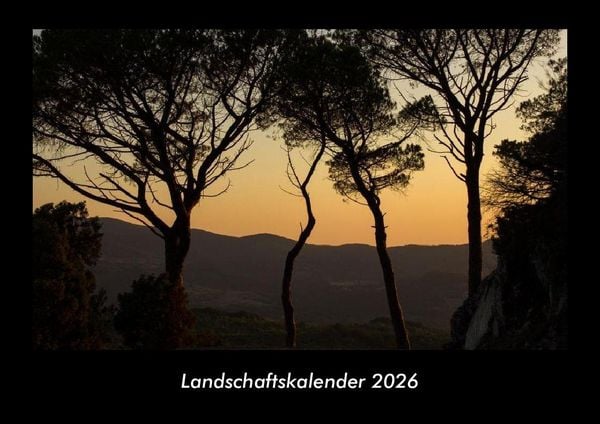 Landschaftskalender 2026 Fotokalender DIN A3