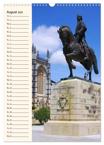 Produktbild: Portugal (Wandkalender 2026 DIN A3 hoch), CALVENDO Monatskalender