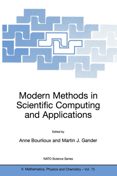 Produktbild: Modern Methods in Scientific Computing and Applications
