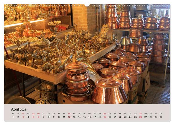 Produktbild: Unbekannter Iran (hochwertiger Premium Wandkalender 2026 DIN A2 quer), Kunstdruck in Hochglanz