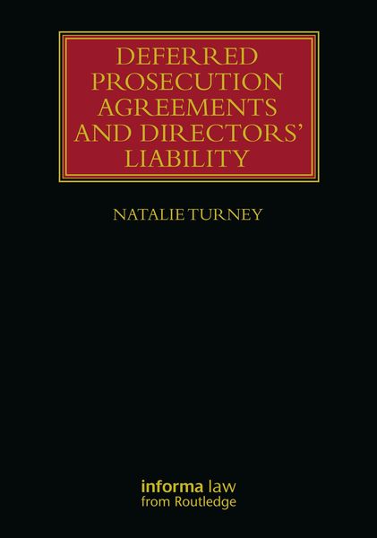 Produktbild: Deferred Prosecution Agreements and Directors' Liability