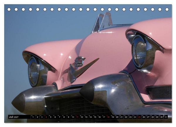Produktbild: The art of mobility - american cars from the 50s & 60s (Part 2) (Tischkalender 2027 DIN A5 quer), CALVENDO Monatskalender