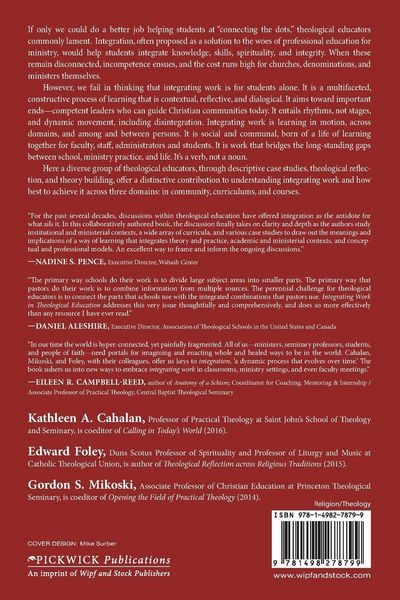 Produktbild: Integrating Work in Theological Education