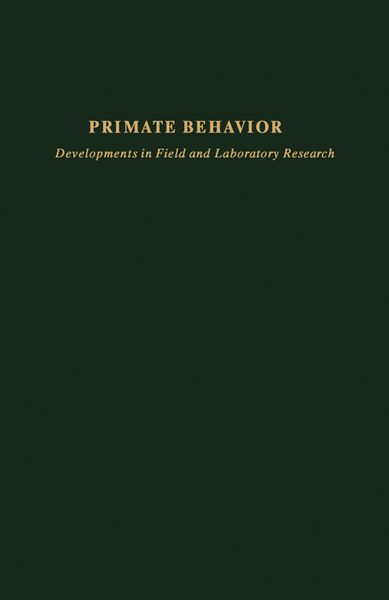 Produktbild: Primate Behavior